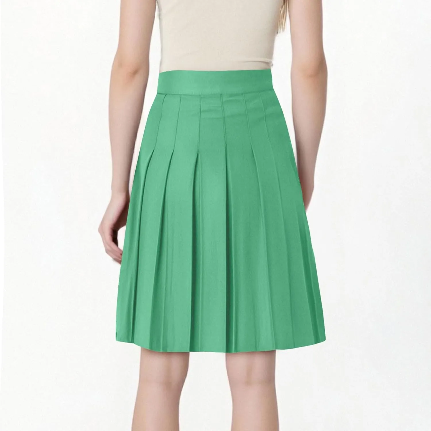 Womens Formal Concert Skort for Women Mini Little Loose Fit Ruched High Cut Cheerleader Cosplay Plain 2025 Y2K