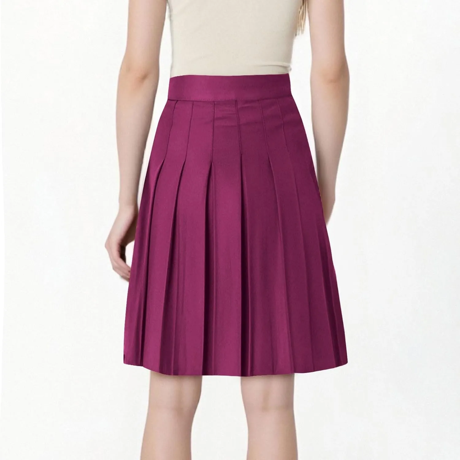 Womens Formal Concert Skort for Women Mini Little Loose Fit Ruched High Cut Cheerleader Cosplay Plain 2025 Y2K