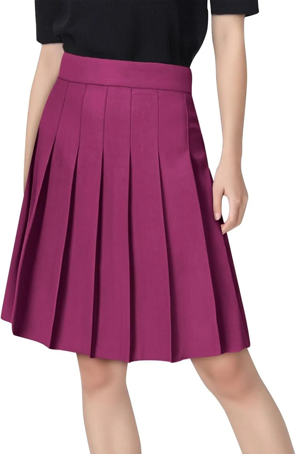 Womens Formal Concert Skort for Women Mini Little Loose Fit Ruched High Cut Cheerleader Cosplay Plain 2025 Y2K