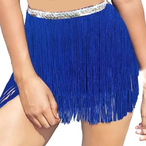 Womens Fringe Skirts Lightweight Flowy Casual Skirt Fashion Cozy High Waisted Solid Color Boho Skirt 2025