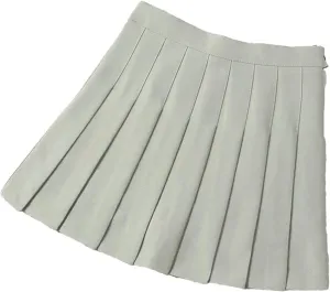 Women's Mini Pleated Skirt High Waist A-Line Short Skater Athletic Tennis Skater Skirts Skort