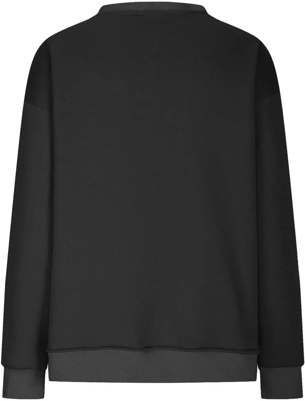 Womens Oversized Sweatshirts Side Slit Crewneck Long Sleeve Tops Loose Pullover 2024 Fall Women Extra