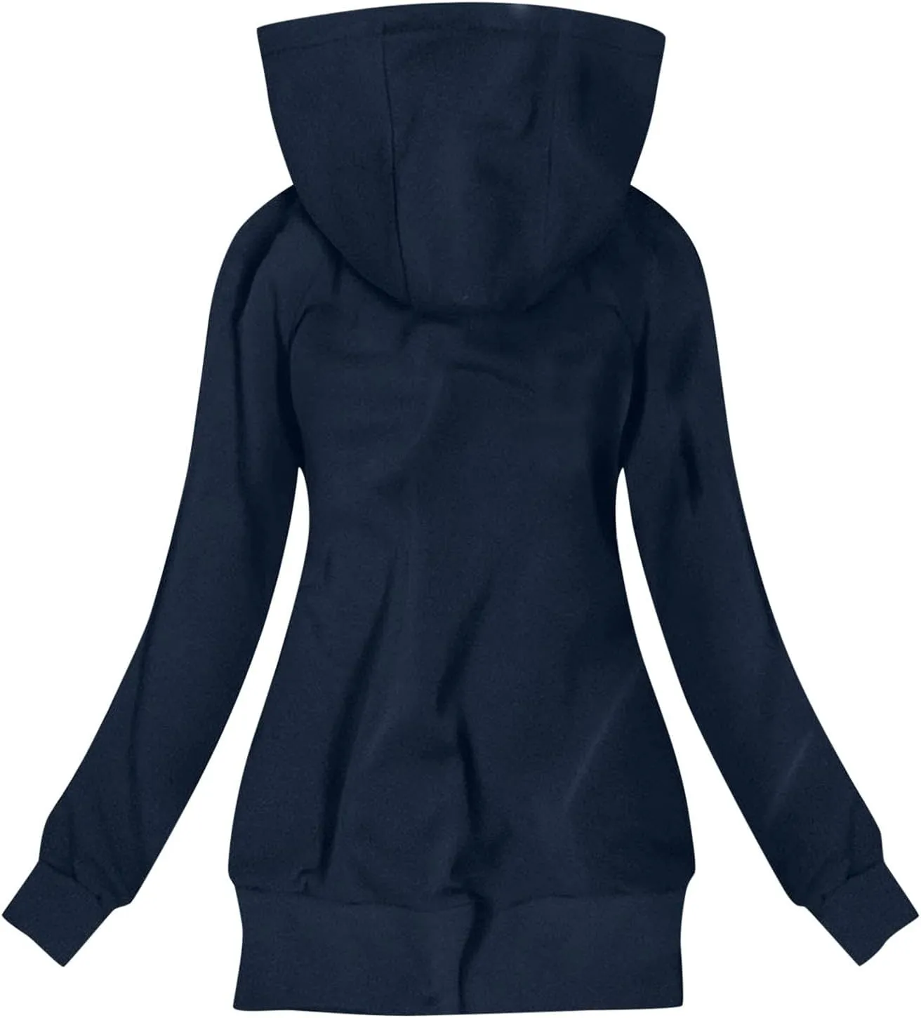 Womens Temperament Drawstring Solid Outwear Long Sleeve Zipper Overcoat Casual Soft Slim Jacket Coat Outdoor Clothes
