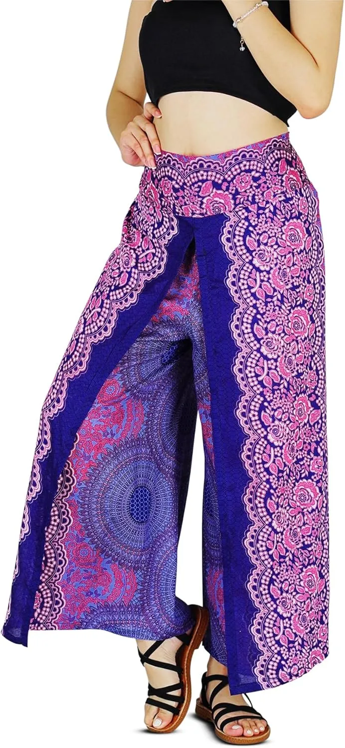 Your Cozy Harem Pants Yoga for Women Palazzo Beach Wear Wide Leg Boho Hippie Bohemian Aladdin Genie