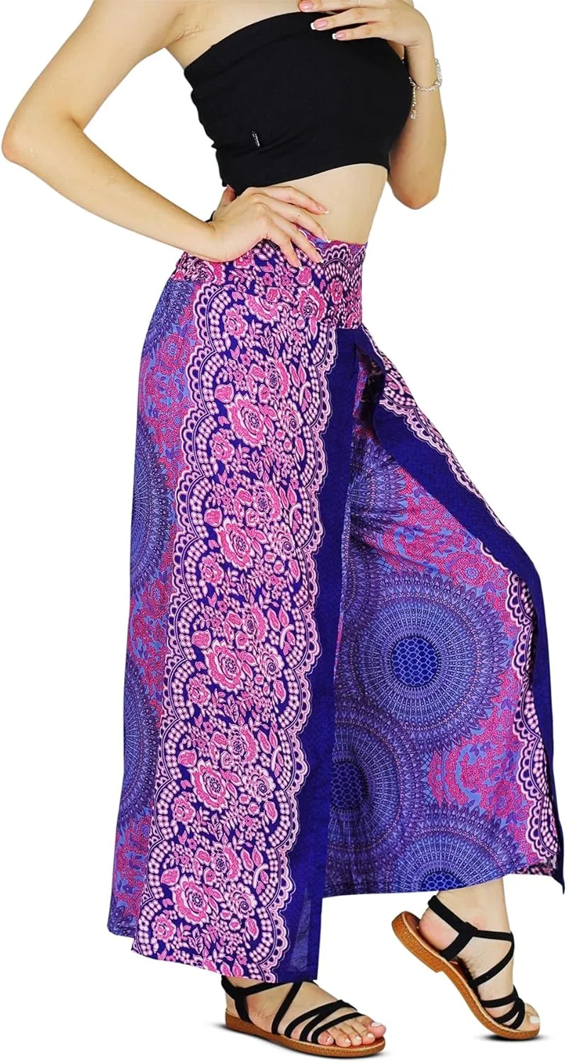 Your Cozy Harem Pants Yoga for Women Palazzo Beach Wear Wide Leg Boho Hippie Bohemian Aladdin Genie
