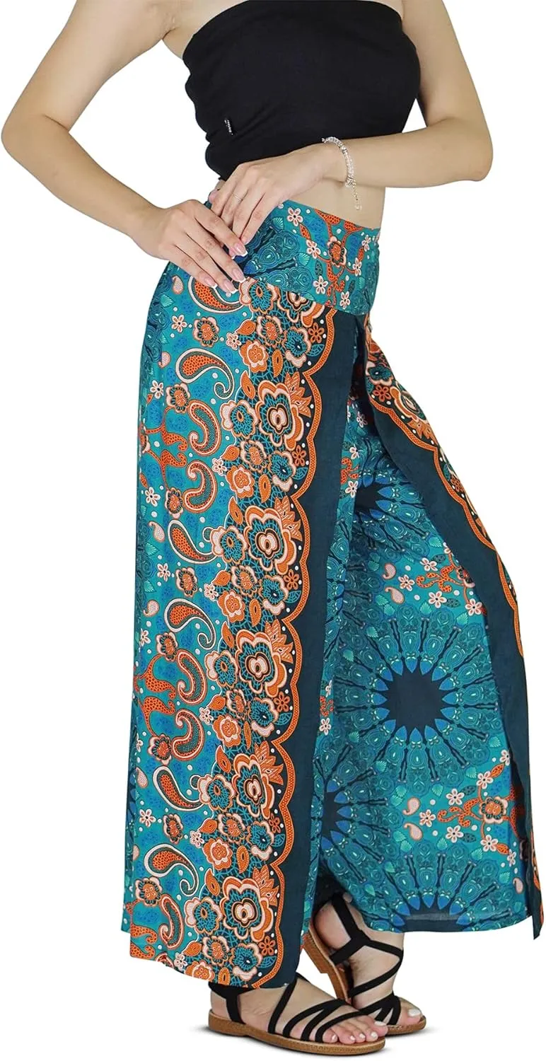 Your Cozy Harem Pants Yoga for Women Palazzo Beach Wear Wide Leg Boho Hippie Bohemian Aladdin Genie