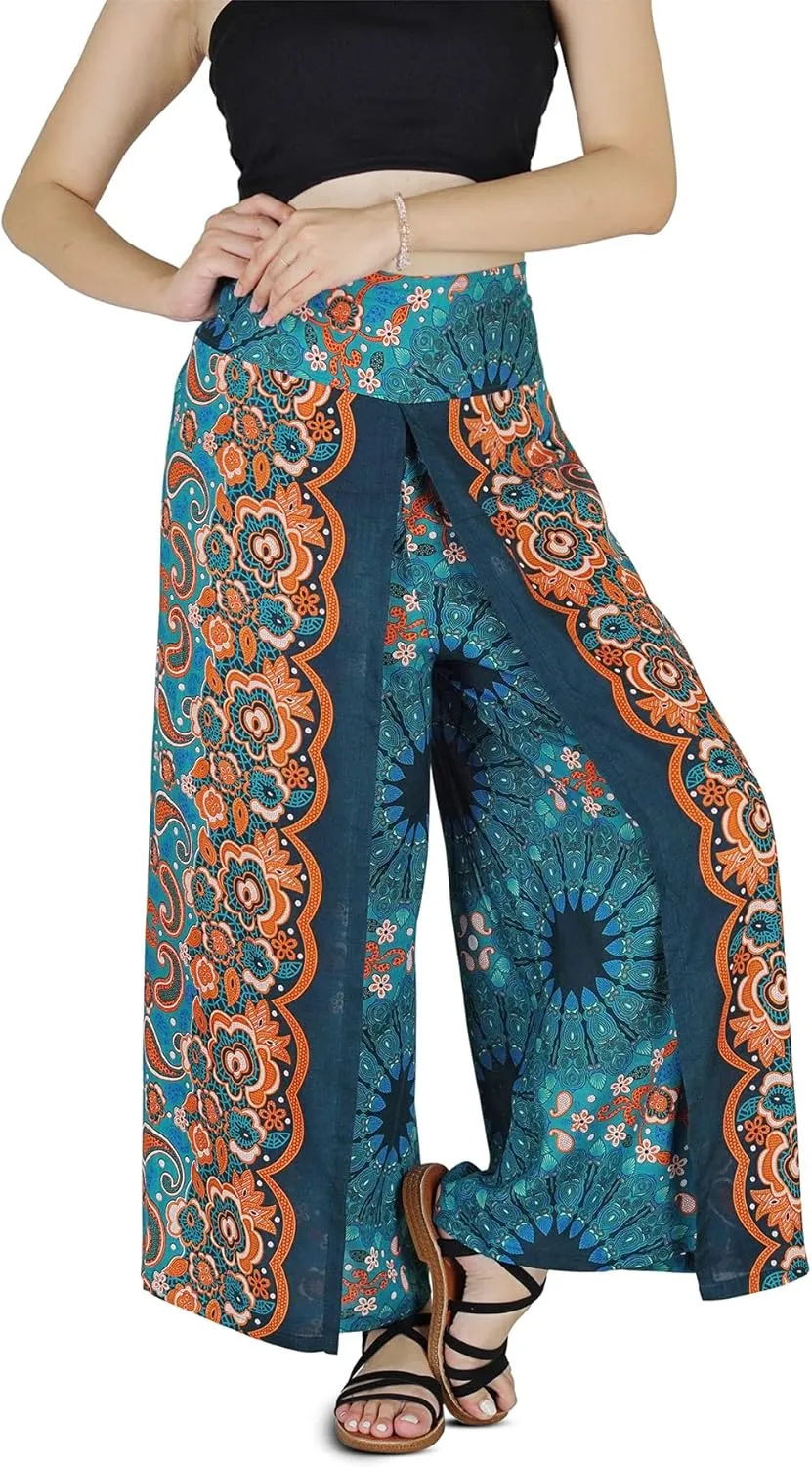 Your Cozy Harem Pants Yoga for Women Palazzo Beach Wear Wide Leg Boho Hippie Bohemian Aladdin Genie