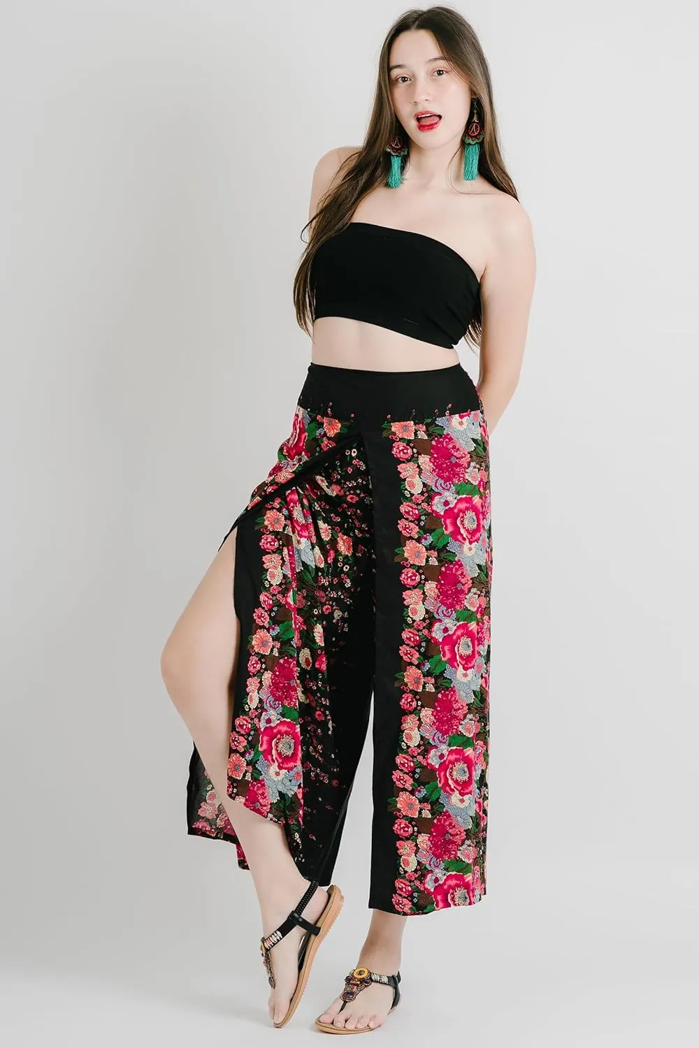 Your Cozy Harem Pants Yoga for Women Palazzo Beach Wear Wide Leg Boho Hippie Bohemian Aladdin Genie