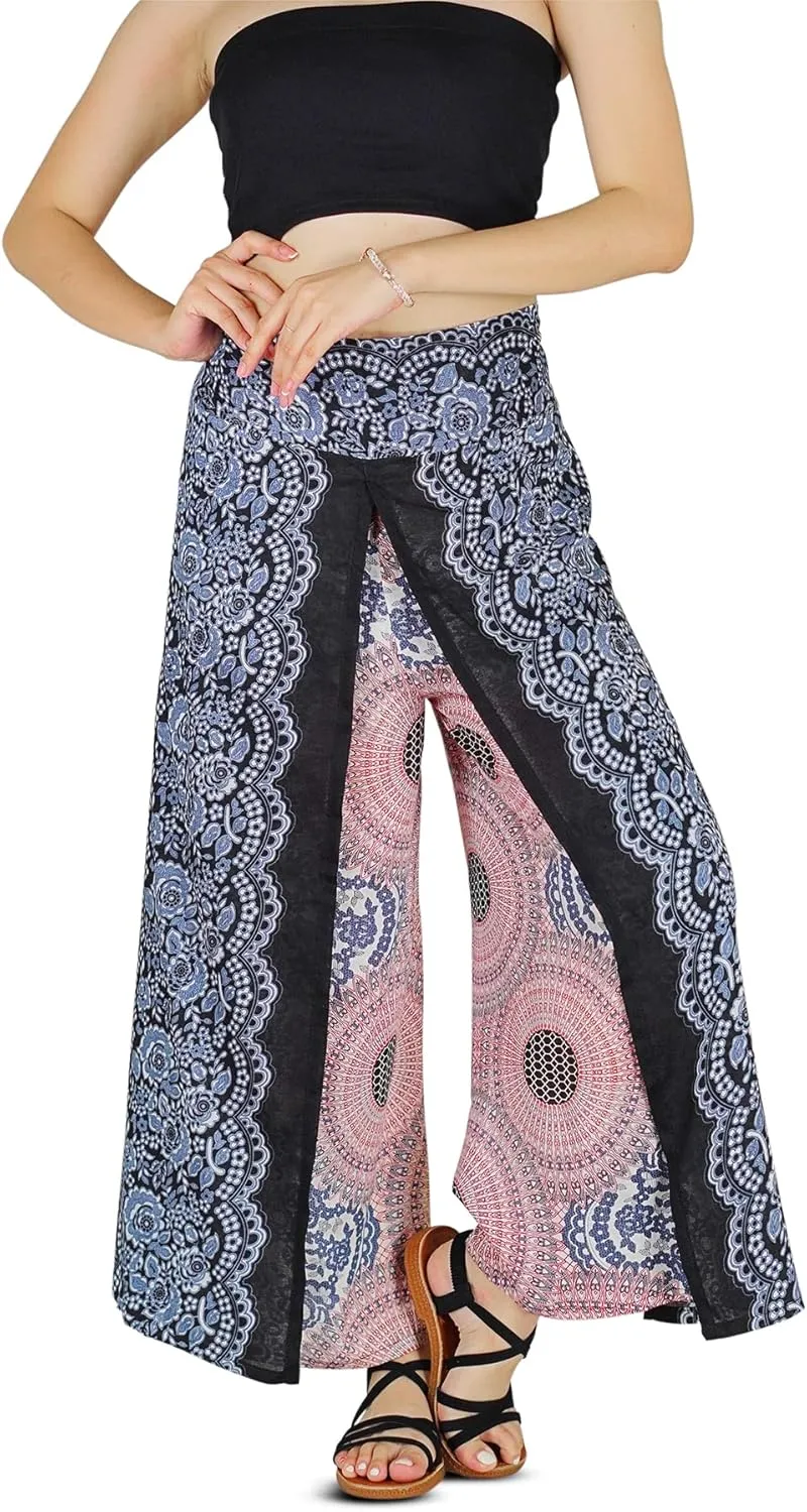 Your Cozy Harem Pants Yoga for Women Palazzo Beach Wear Wide Leg Boho Hippie Bohemian Aladdin Genie