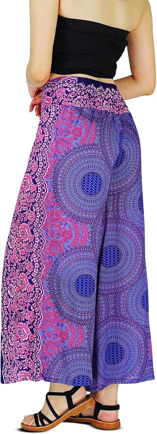 Your Cozy Harem Pants Yoga for Women Palazzo Beach Wear Wide Leg Boho Hippie Bohemian Aladdin Genie